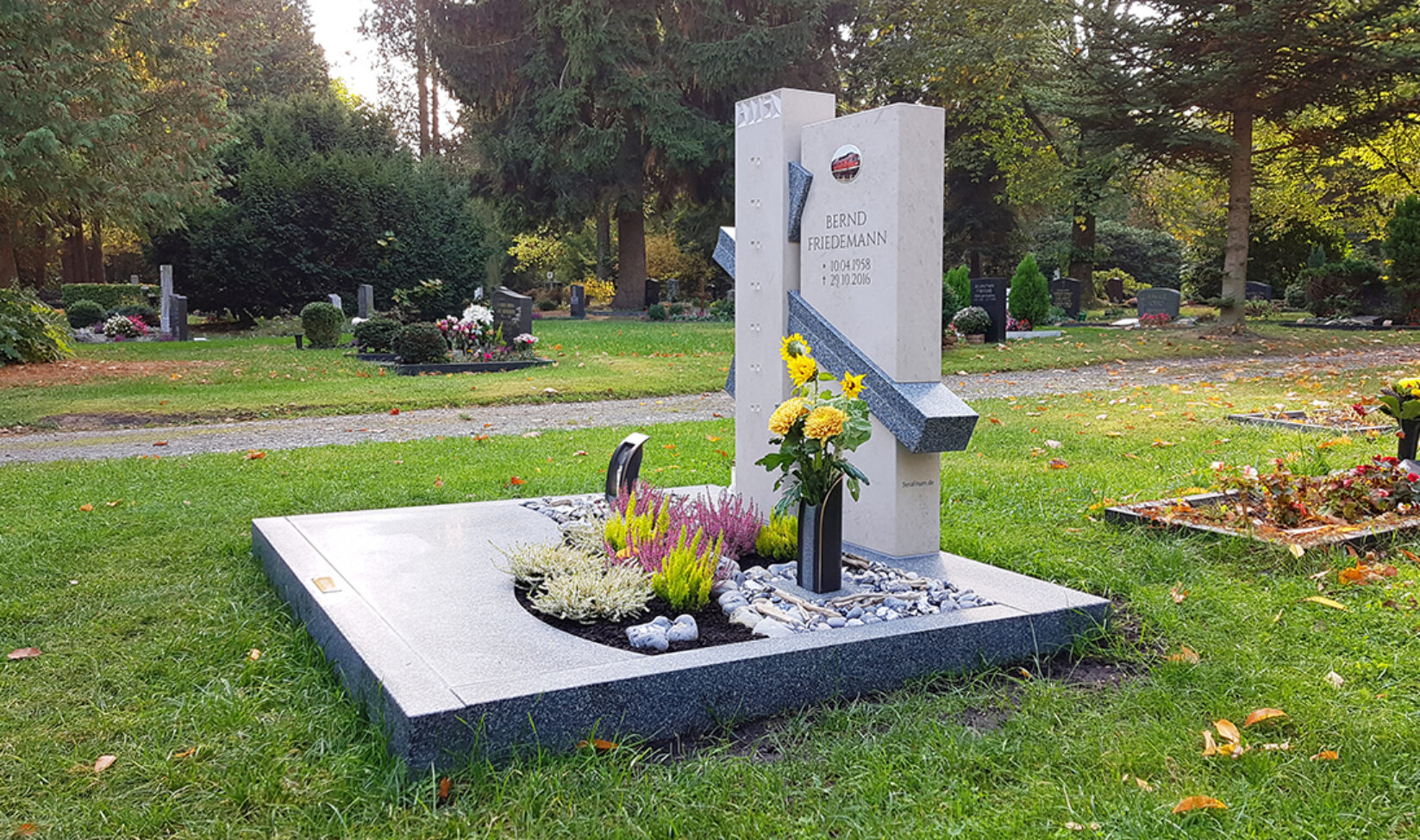 Stilvolle Grabsteine Referenz