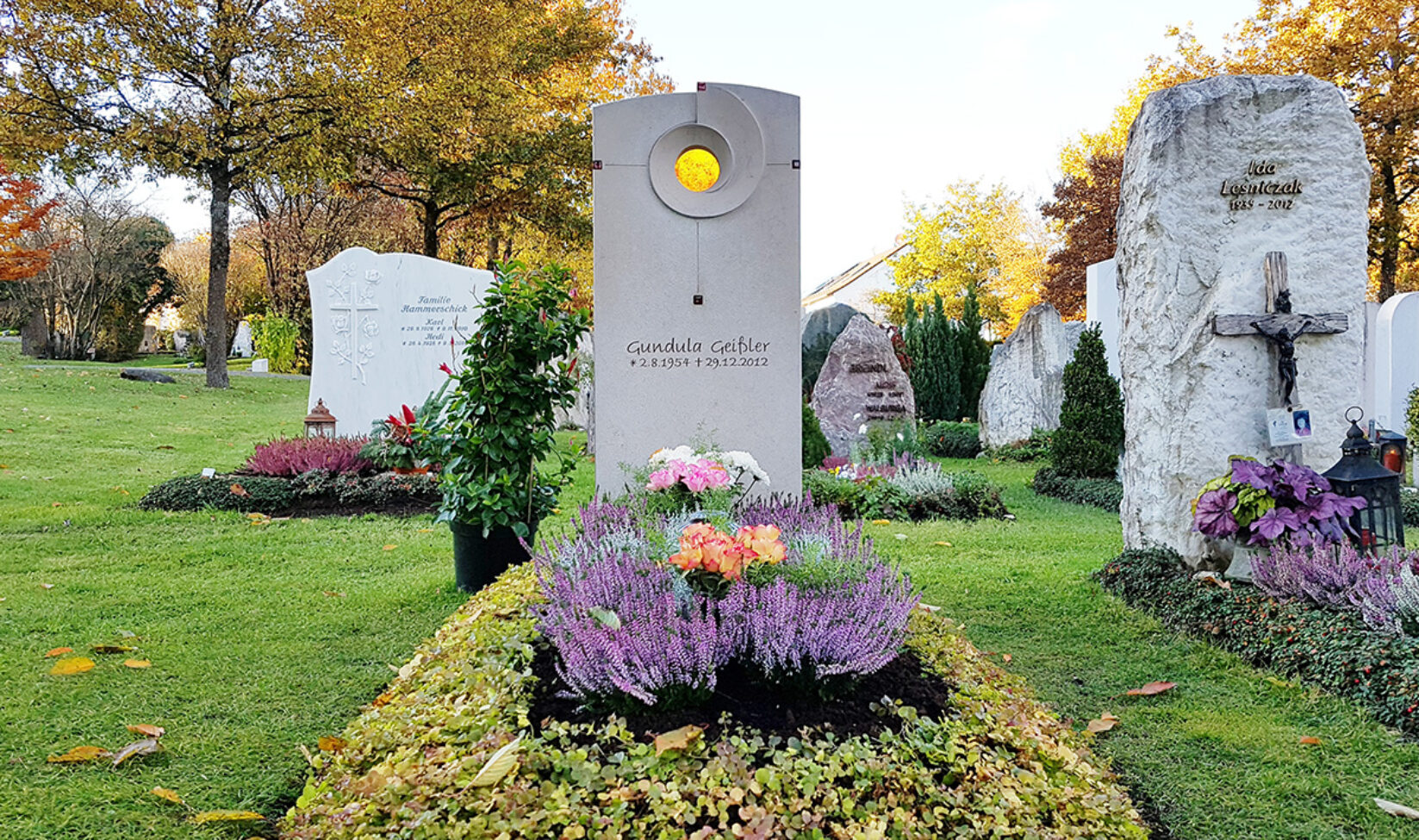Stilvolle Grabsteine Referenz
