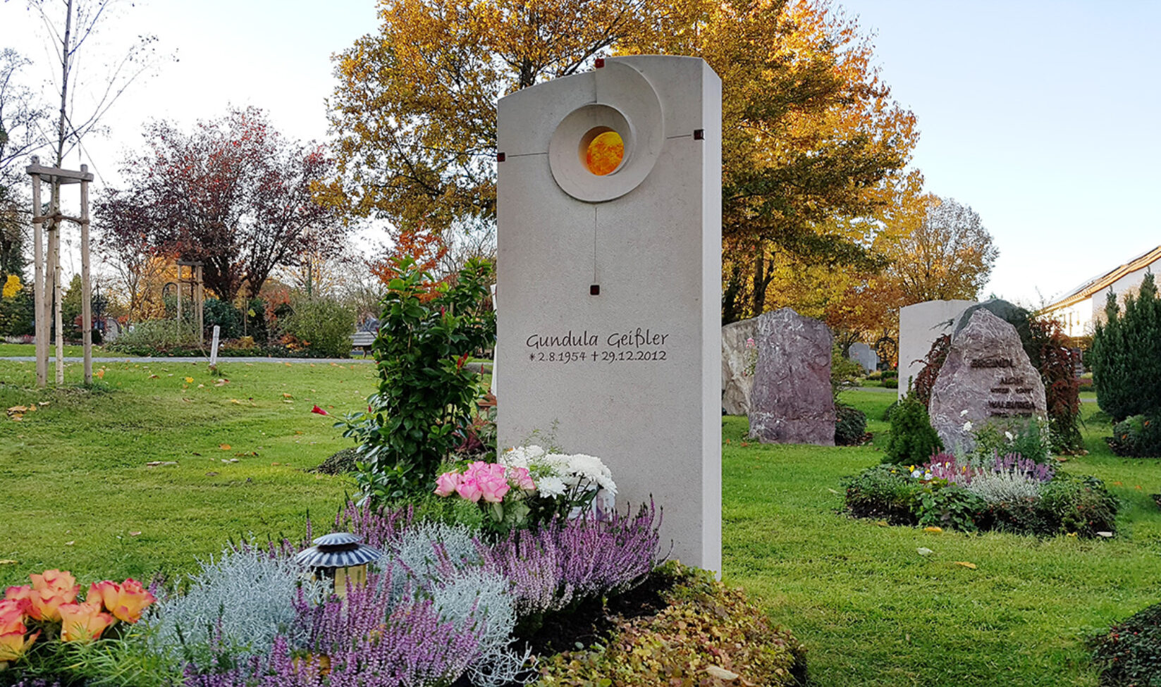 Stilvolle Grabsteine Referenz