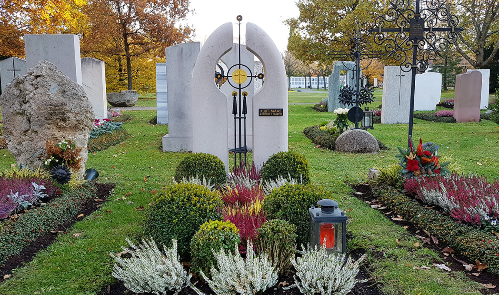 Grabmarker Mit Kardinals-Motiv – Wetterfeste Herzen-Dekoration Für Grab, Garten & Andenken