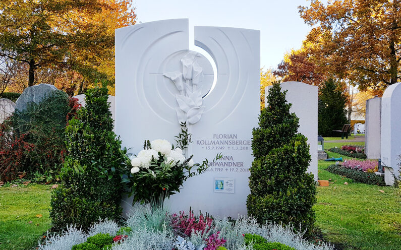 Vaterstetten Friedhof Familiengrab Kollmannsberger - 1