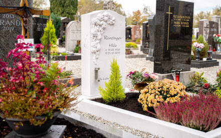 Rosenheim Friedhof Einzelgrabstätte Ranzinger
