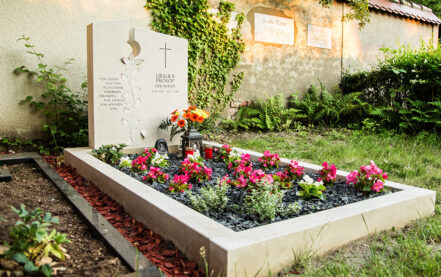 Leipzig Friedhof Wiederitzsch Einzelgrabanlage Prokop