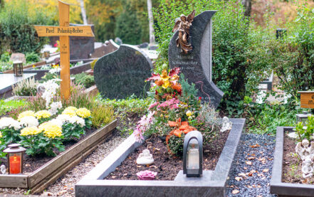 Völkingen Friedhof Heidstock Einzelgrabstein Schuhmacher