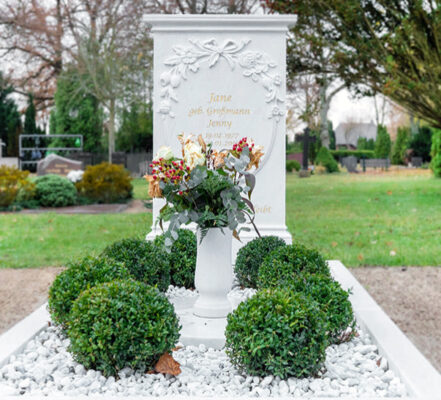 Prenzlau Städtischer Friedhof Einzelgrabanlage Großmann