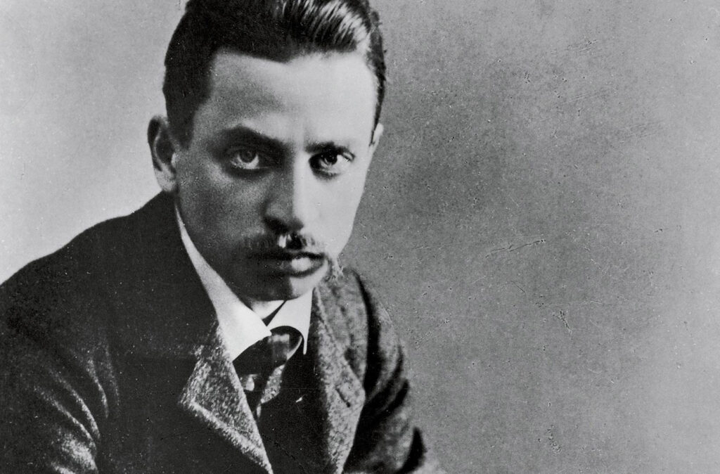 Alte Fotografie Rainer Maria Rilke