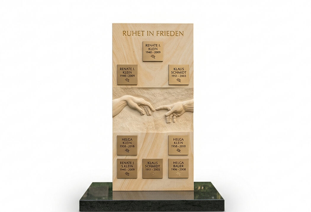 Gemeinschaftsgrabstein für Urnengräber