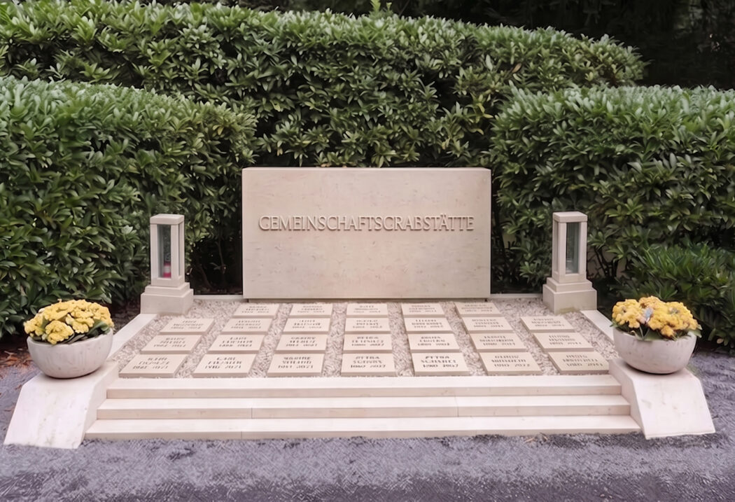 Gemeinschaftsgrabstein für eine Urnenemeinschaftsanlage